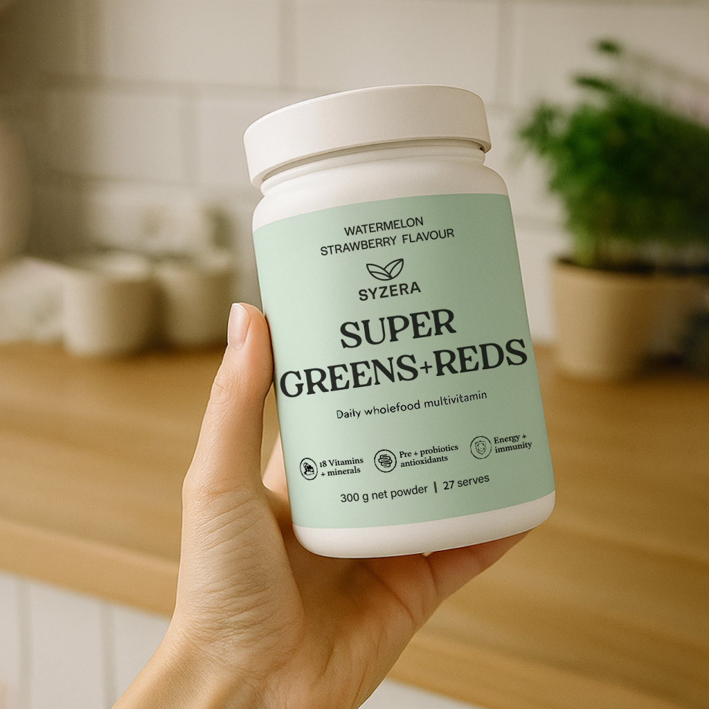 Super Greens + Reds Watermelon Strawberry